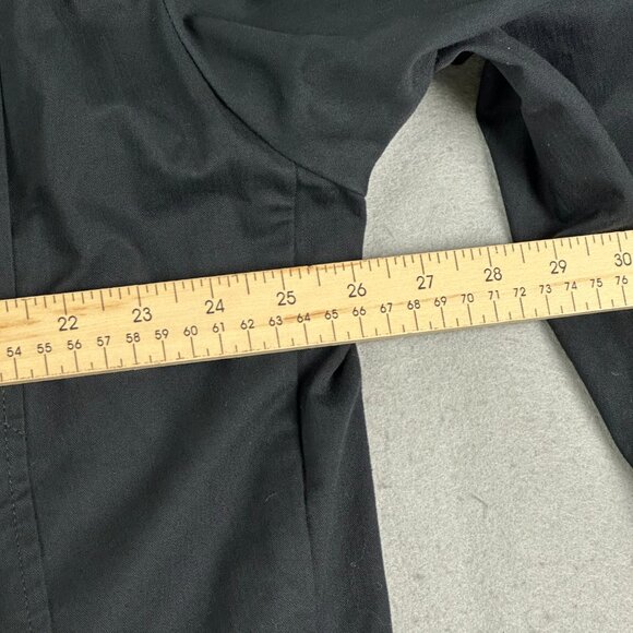 Kenzo Homme Mens Utility Coat XXL 2XL Belted Army black buckle pockets - Picture 10 of 14